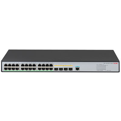 Modulo Enterprise Switch S5120V3-28S-HPWR-EI H3C S5120V3-EI Comutador Ethernet Gigabit Inteligente Verde