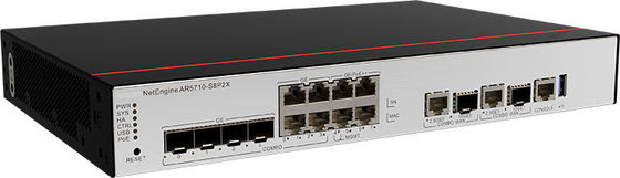 Roteador empresarial da série NetEngine AR6140-9G-2AC reformado com suporte a 1 cartão SIM