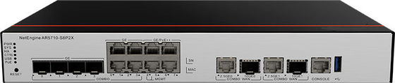 Roteador empresarial da série NetEngine AR6140-9G-2AC reformado com suporte a 1 cartão SIM
