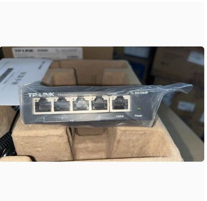 Compatível e potente TL-SG1005P 4-port POE Switch de rede com fonte de alimentação externa