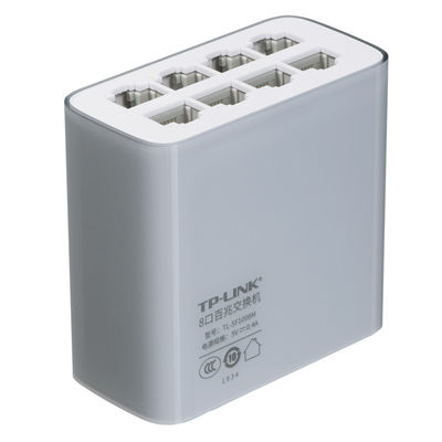 TP LINK TL-SF1008M 8-port 100M Plug-and-Play Small Access Network Switch para rede