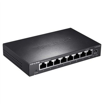 5-port TL-SG1008D Gigabit Plug and Play Network Switch com taxa de encaminhamento de pacotes de 11,9M