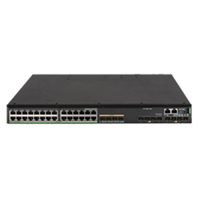 Redes empresariais com interruptor de energia e arrefecimento duplo S5590-28T8XC-EI