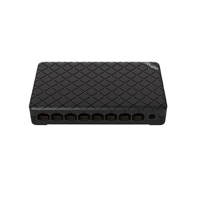 8 portas 100M Gigabit Switch de rede não gerenciado Status de molde privado