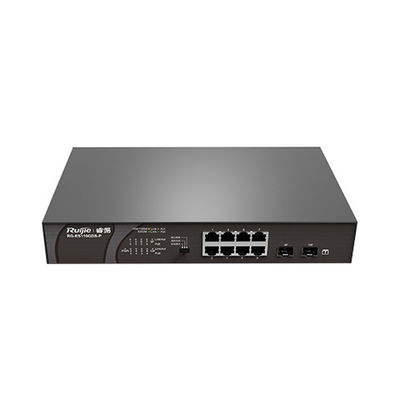 Fornecimento de energia de 110 W 8 portas RG-ES110GD-P V2 RG-ES110GDS-P Gigabit POE Access Network Switch