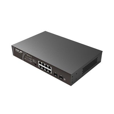 Fornecimento de energia de 110 W 8 portas RG-ES110GD-P V2 RG-ES110GDS-P Gigabit POE Access Network Switch