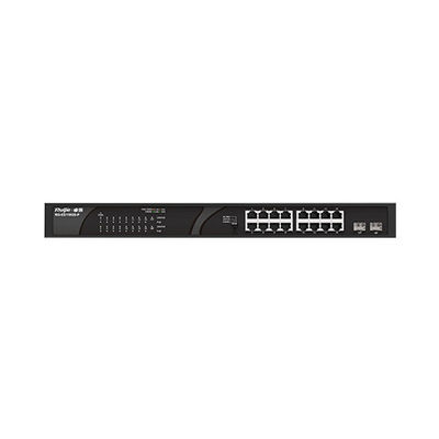 16 portas 100G Plug-and-Play POE Access Network Switch RG-ES118-P com molde privado