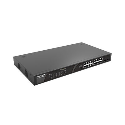 16 portas 100G Plug-and-Play POE Access Network Switch RG-ES118-P com molde privado