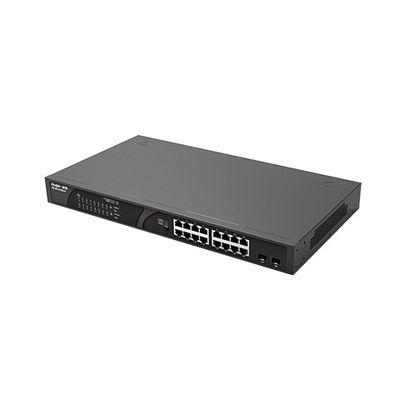 16 portas 100G Plug-and-Play POE Access Network Switch RG-ES118-P com molde privado